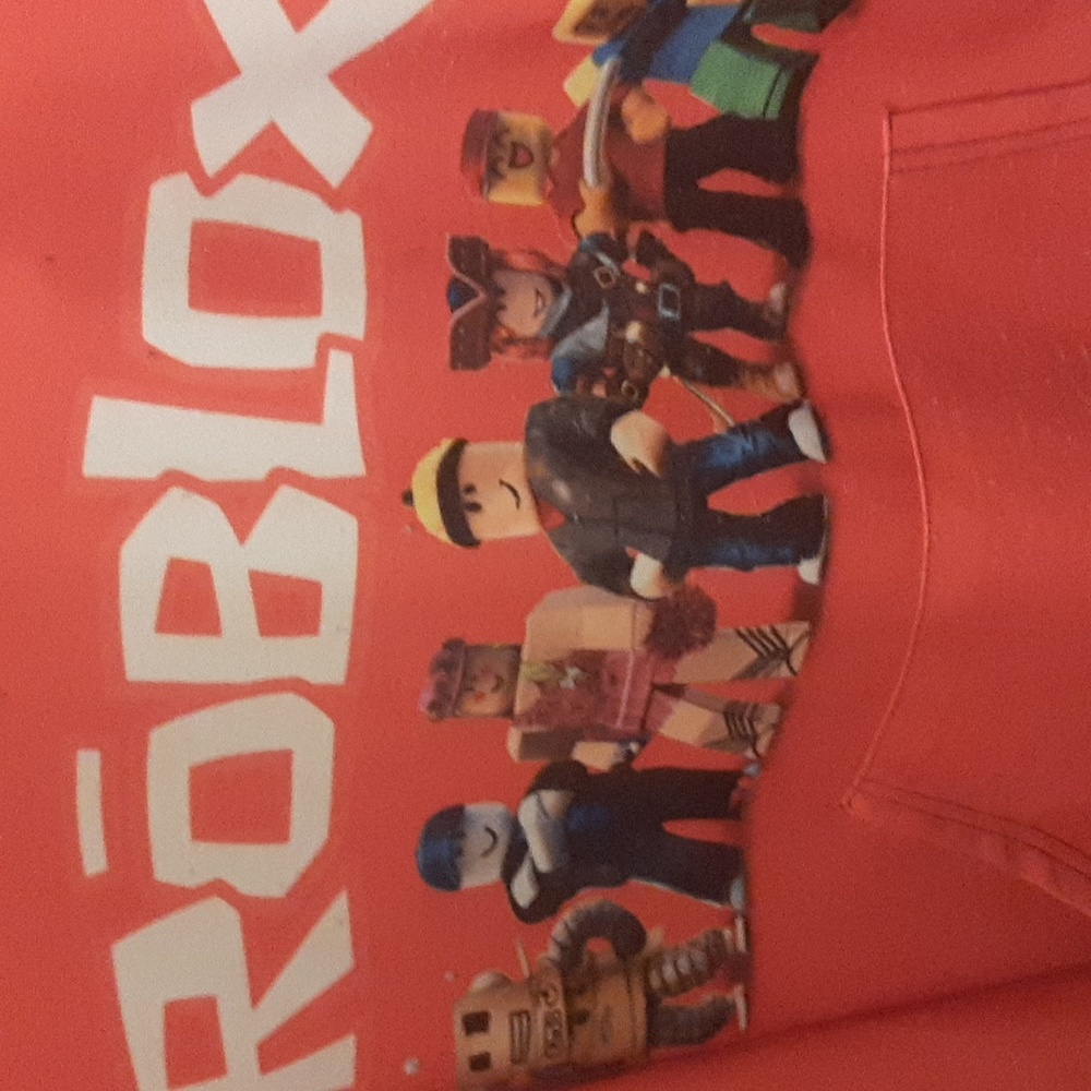 Roblox Hoodie - 3D Print Hooded Pullover Unisex Red Size Medium - Picture 3 of 7